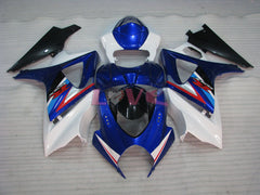 Factory Style - Blue White Fairings and Bodywork For 2007-2008 GSX-R1000 #LF3815