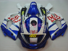 FIAT - Blue White Fairings and Bodywork For 1997-2007 YZF600R #LF7933