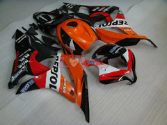 Repsol - Orange Black Fairings and Bodywork For 2007-2008 CBR600RR #LF7401