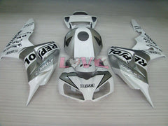 Repsol - White Silver Fairings and Bodywork For 2006-2007 CBR1000RR #LF7188