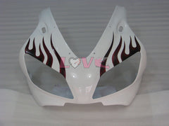 Flame - White Black Fairings and Bodywork For 1998-1999 YZF-R1 #LF3580