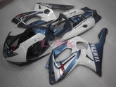 Factory Style - White Grey Fairings and Bodywork For 1997-2007 YZF600R #LF7945