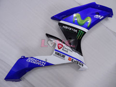 Monster - Blue White Black Fairings and Bodywork For 2007-2008 YZF-R1 #LF3664