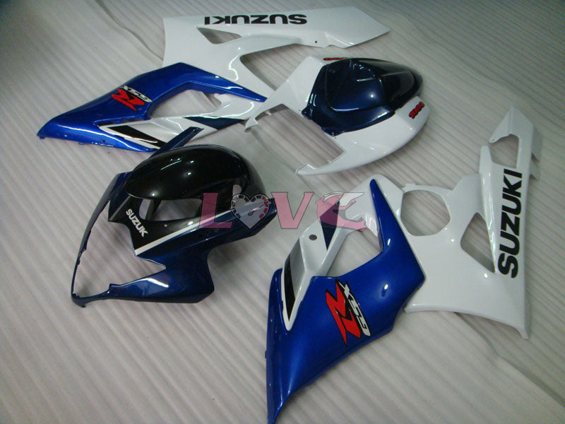 Factory Style - White Black Fairings and Bodywork For 2005-2006 GSX-R1000 #LF5875