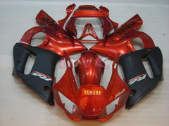 Factory Style - Orange Black Matte Fairings and Bodywork For 1998-2002 YZF-R6 #LF6815