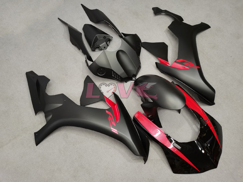 Factory Style - Red Black Matte Fairings and Bodywork For 2015-2019 YZF-R1 #LF7804