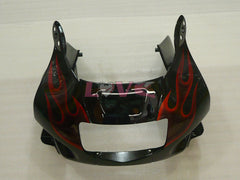 Flame - Red Black Fairings and Bodywork For 1991-1994 CBR600F2 #LF4549