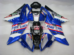 Sterilgarda - Blue White Fairings and Bodywork For 2008-2016 YZF-R6 #LF6850