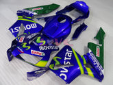 Movistar - Yellow Blue Fairings and Bodywork For 2003-2004 CBR600RR #LF4453