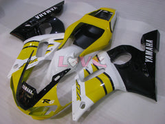 Factory Style - Yellow White Fairings and Bodywork For 1998-2002 YZF-R6 #LF6810