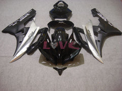Factory Style - Black Silver Matte Fairings and Bodywork For 2006-2007 YZF-R6 #LF6884