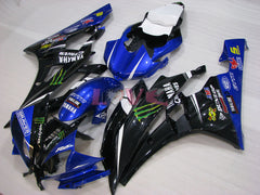 Monster - Blue Black Fairings and Bodywork For 2006-2007 YZF-R6 #LF3461