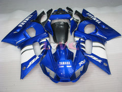 Factory Style - Blue White Fairings and Bodywork For 1998-2002 YZF-R6 #LF6835