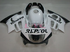 Repsol - White Black Fairings and Bodywork For 1995-1996 CBR600F3 #LF4533