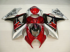 MOTUL - Red Black Grey Fairings and Bodywork For 2007-2008 GSX-R1000 #LF3826