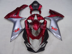 Factory Style - Red wine Grey Fairings and Bodywork For 2011-2026 GSX-R600 #LF3888