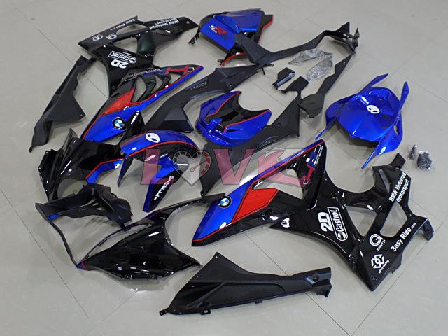 Factory Style - Blue Black Fairings and Bodywork For 2009-2014 S1000RR #LF5472