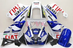FIAT MOTUL - Blue White Fairings and Bodywork For 2000-2001 YZF-R1 #LF7069
