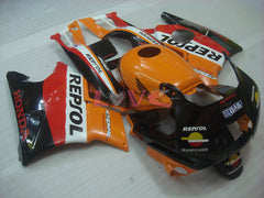 Repsol - Orange Black Fairings and Bodywork For 1991-1994 CBR600F2 #LF4846