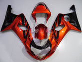Factory Style - Orange Black Fairings and Bodywork For 2000-2002 GSX-R1000 #LF6102