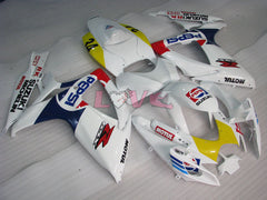 MICHELIN MOTUL PEPSI - Yellow White Fairings and Bodywork For 2006-2007 GSX-R600 #LF6261