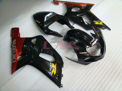 Factory Style - Red Black Fairings and Bodywork For 2000-2002 GSX-R1000 #LF4179