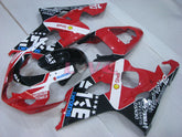 RK - Red Black Fairings and Bodywork For 2004-2005 GSX-R750 #LF4081