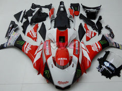 Monster - Red White Fairings and Bodywork For 2015-2019 YZF-R1 #LF7822