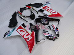 GIVI - Red White Black Fairings and Bodywork For 2011-2013 CBR600F #LF3038