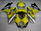 Factory Style - Yellow Silver Fairings and Bodywork For 2007-2008 GSX-R1000 #LF5729
