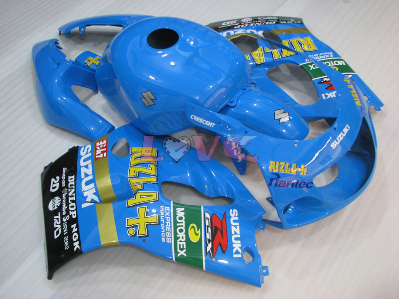 MOTUL Rizla+ - Blue Black Fairings and Bodywork For 1997-2000 GSX-R600 #LF4295