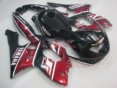 Factory Style - Red wine Black Fairings and Bodywork For 1997-2007 YZF600R #LF7926