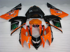 Monster - Orange Black Fairings and Bodywork For 2004-2005 NINJA ZX-10R #LF6311