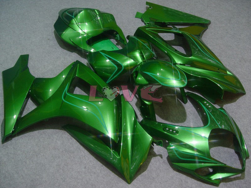 Factory Style - Green Fairings and Bodywork For 2007-2008 GSX-R1000 #LF5741
