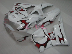 Customize - Red White Fairings and Bodywork For 1998-1999 CBR919RR #LF7979