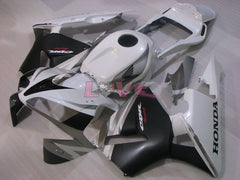 Factory Style - White Black Fairings and Bodywork For 2003-2004 CBR600RR #LF4461