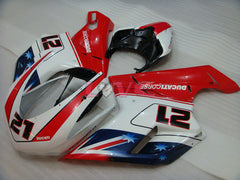 Xerox - Red White Fairings and Bodywork For 2008-2013 848 #LF5607