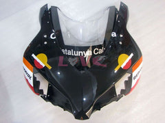 Repsol CX - Orange Black Matte Fairings and Bodywork For 2004-2005 CBR1000RR #LF4406