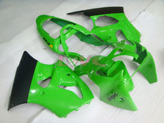 Factory Style - Green Black Fairings and Bodywork For 2000-2002 NINJA ZX-6R #LF6167