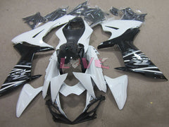 Factory Style - White Black Fairings and Bodywork For 2011-2026 GSX-R600 #LF4748
