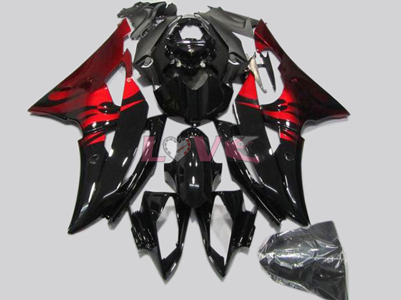 Factory Style - Black Fairings and Bodywork For 2008-2016 YZF-R6 #LF6853