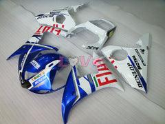 DUNLOP FIAT MOTUL - Blue White Fairings and Bodywork For 2005 YZF-R6 #LF5278