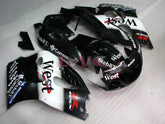 West - White Black Fairings and Bodywork For 1997-2000 GSX-R600 #LF4959