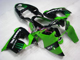 Monster - Green Black Fairings and Bodywork For 2000-2001 NINJA ZX-9R #LF4916