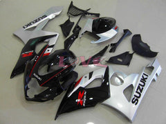 Factory Style - Black Silver Fairings and Bodywork For 2005-2006 GSX-R1000 #LF5882
