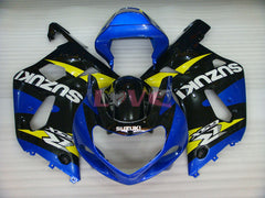 Factory Style - Blue Black Fairings and Bodywork For 2000-2002 GSX-R1000 #LF4158