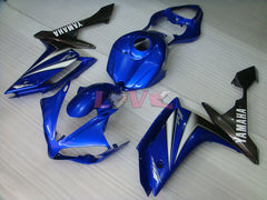 Factory Style - Blue Black Fairings and Bodywork For 2007-2008 YZF-R1 #LF6955
