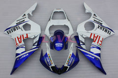 FIAT MOTUL - Blue White Fairings and Bodywork For 2005 YZF-R6 #LF3490