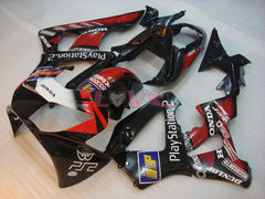 DUNLOP Play Station - Red Black Fairings and Bodywork For 2000-2001 CBR929RR #LF5203