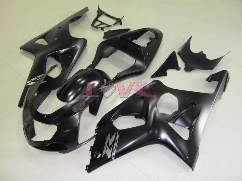 Factory Style - Black Fairings and Bodywork For 2000-2002 GSX-R1000 #LF6107